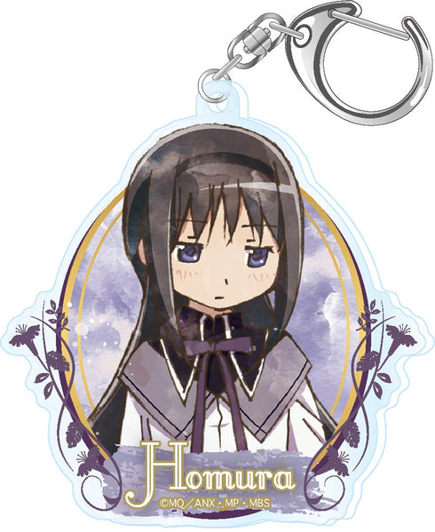『魔法少女まどか☆マギカ』ウェットカラーシリーズ アクリルキーホルダー 暁美ほむら